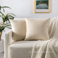 Beige Throw Pillow Case Cover